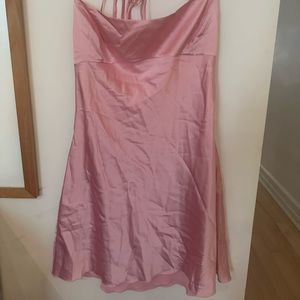 danielle guizio satin mini dress